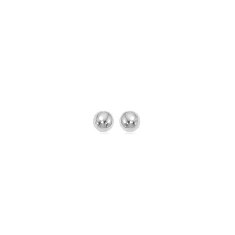 Have Ball naelkõrvarõngad | Valgekuldsed