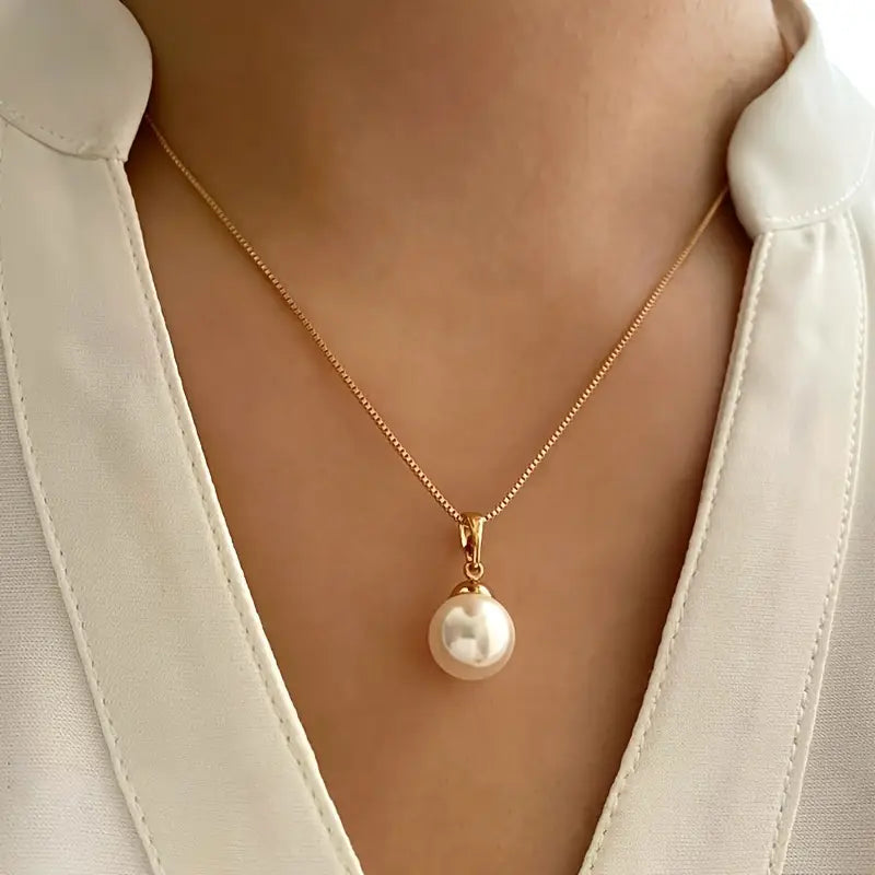 Elegantne pärlikaelakee komplekt