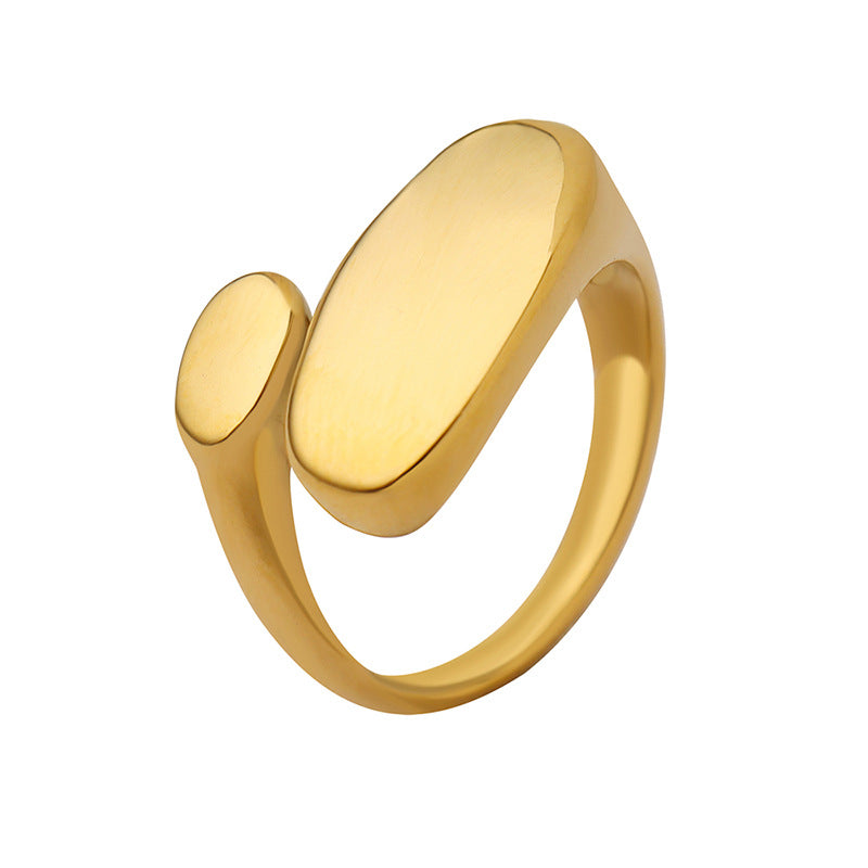 Odyssey minimalistlik kuldne sõrmus