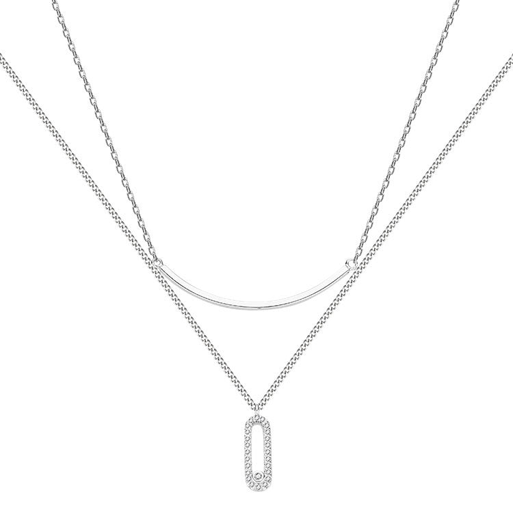 Kihiline kristallkaelakee "Gia"