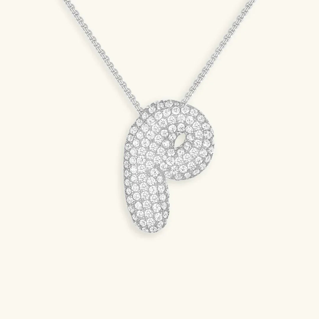 Teemantiga kaelakee mullikujulise tähega