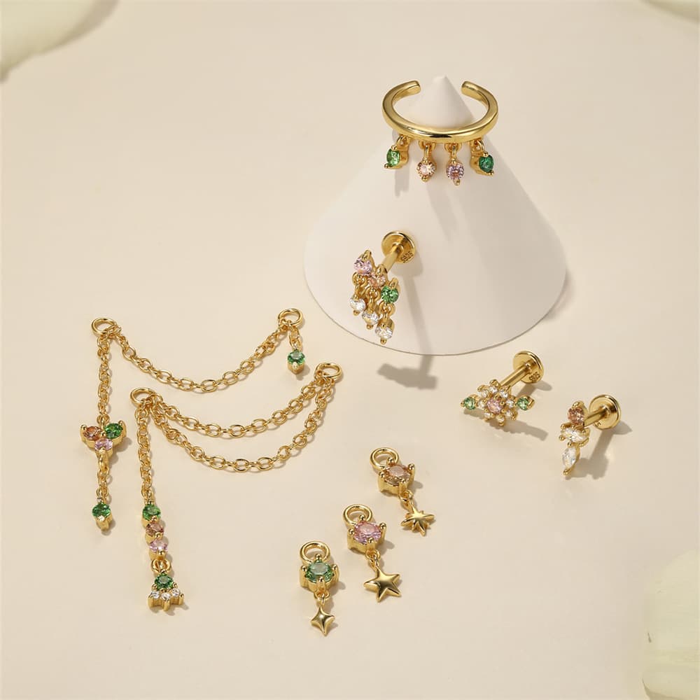 Kuldsed kõrvarõngad "Nina"
