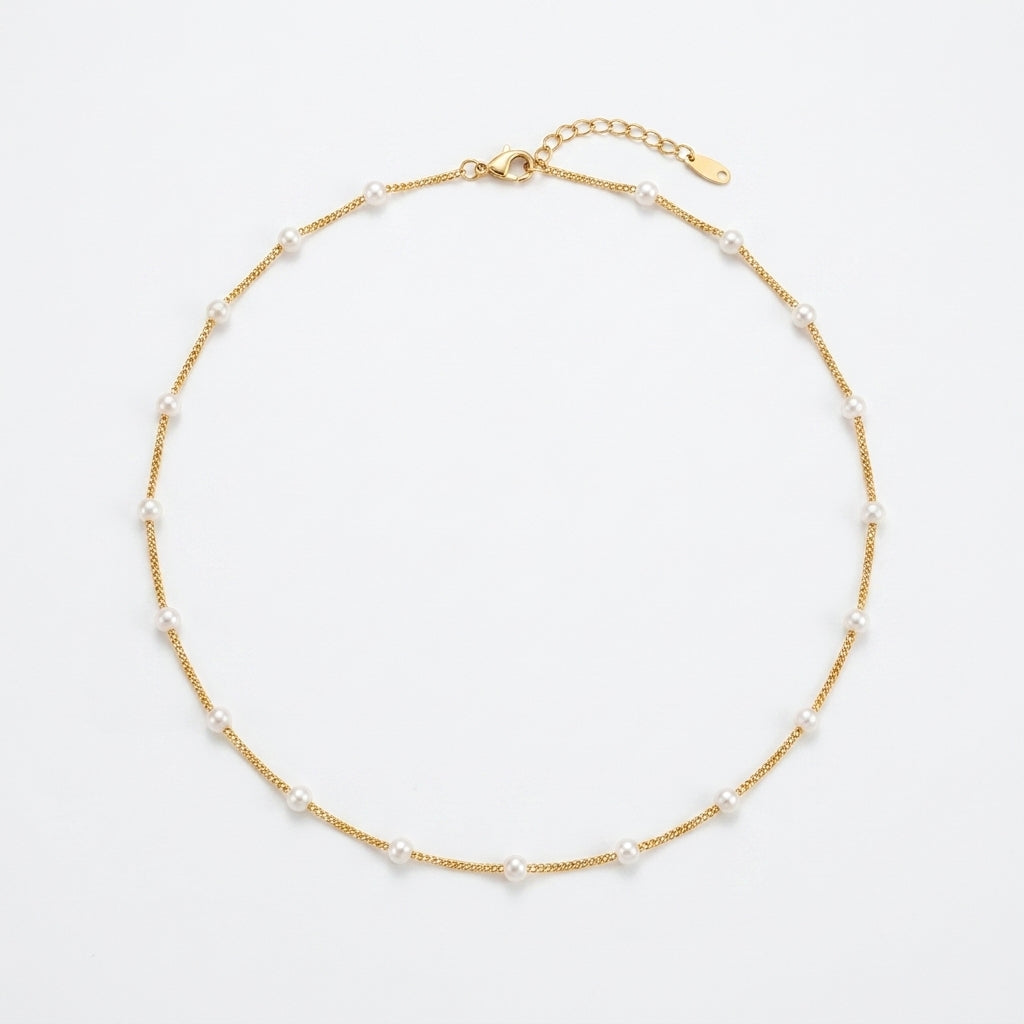 Elegantne väike pärlikaelakee