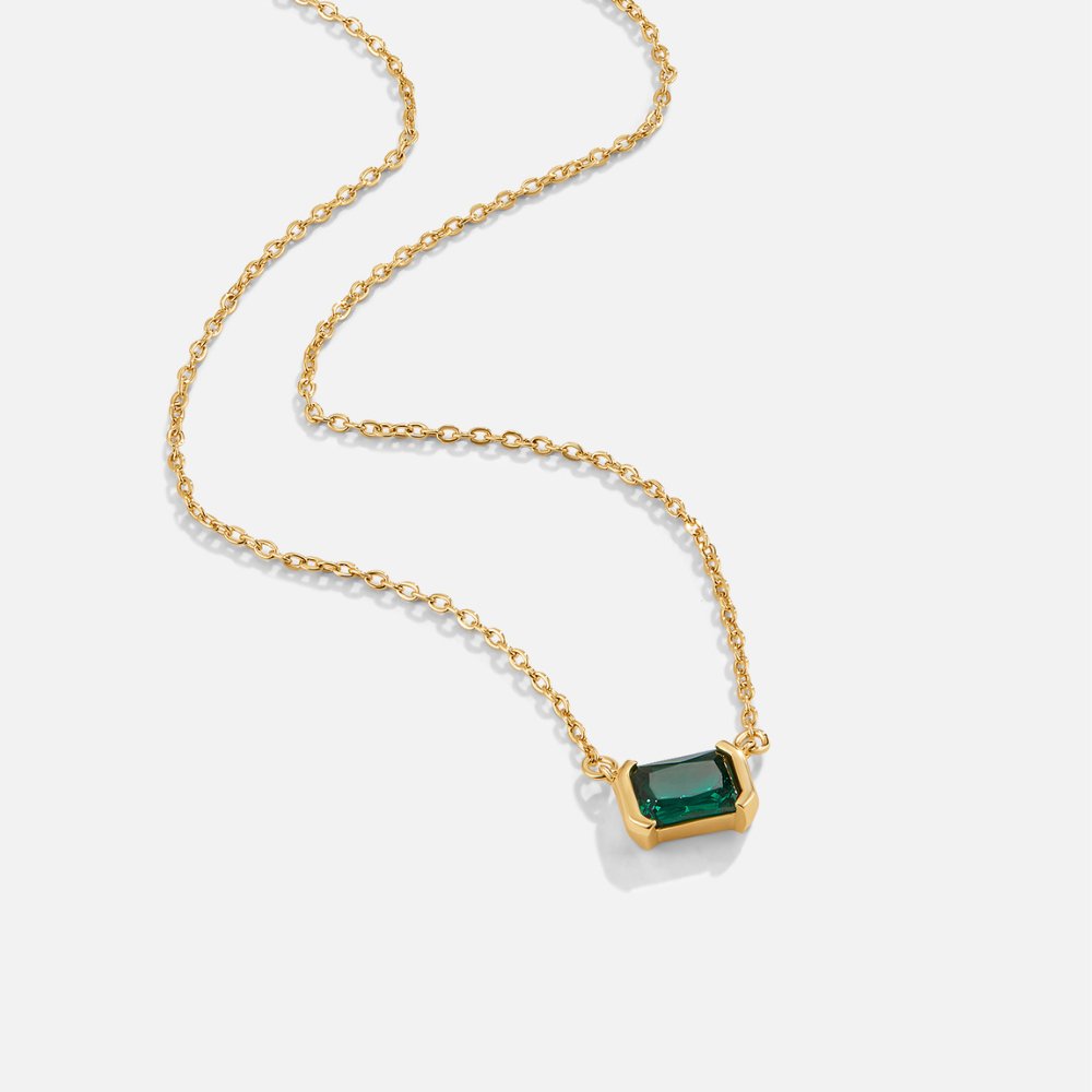 Smaragdiga kaelakee "Monica"